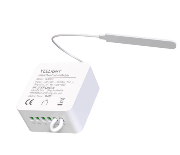 YEELIGHT Inteligentny przekaźnik podwójny YLAI002 - 605381 - zdjęcie 2